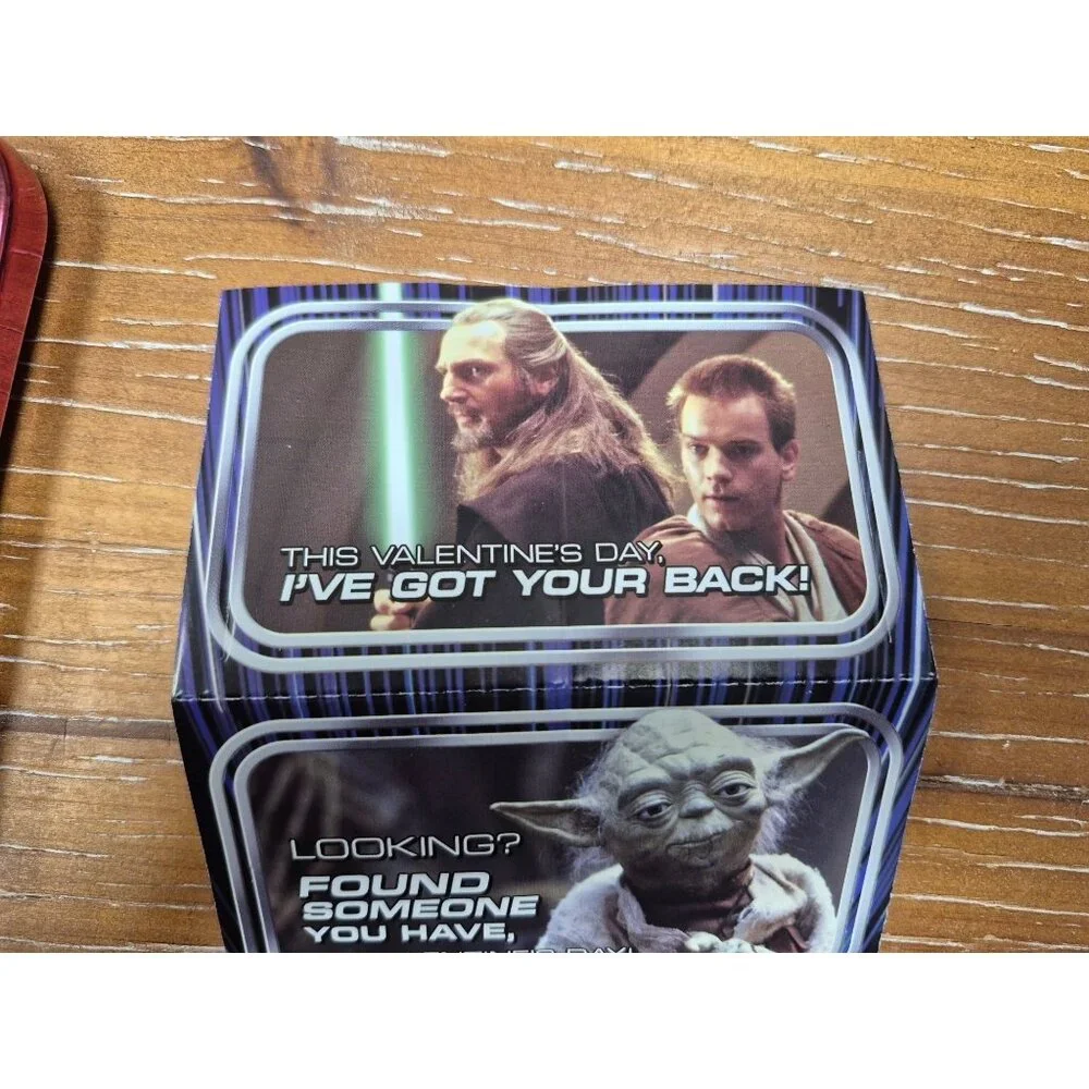 Star Wars Saga Valentines With 16 Pencils